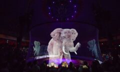 Rạp xiếc Roncalli dùng hologram thay động vật sống