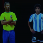 Pelé và Maradona xuất hiện dưới hình ảnh 3D hologram