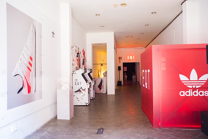 Phòng chơi game EQT của Adidas