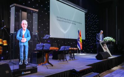 Hologram & AI tại lễ kỷ niệm Ngày Độc lập Israel lần thứ 77